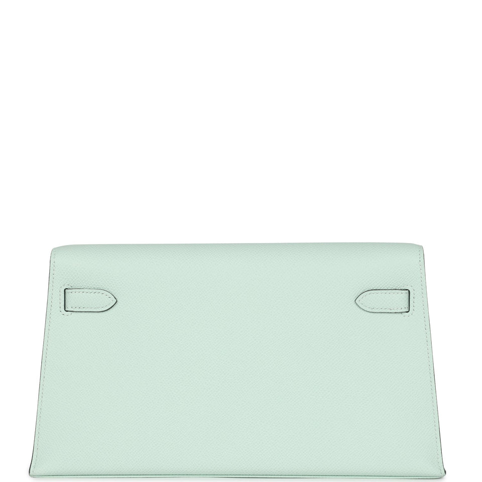 Hermes Kelly Elan Vert PepperEpsom Palladium Hardware