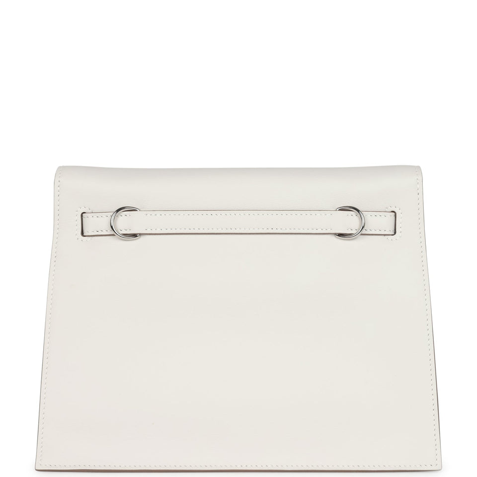 Hermes Kelly Danse Gris Pale Swift Palladium Hardware