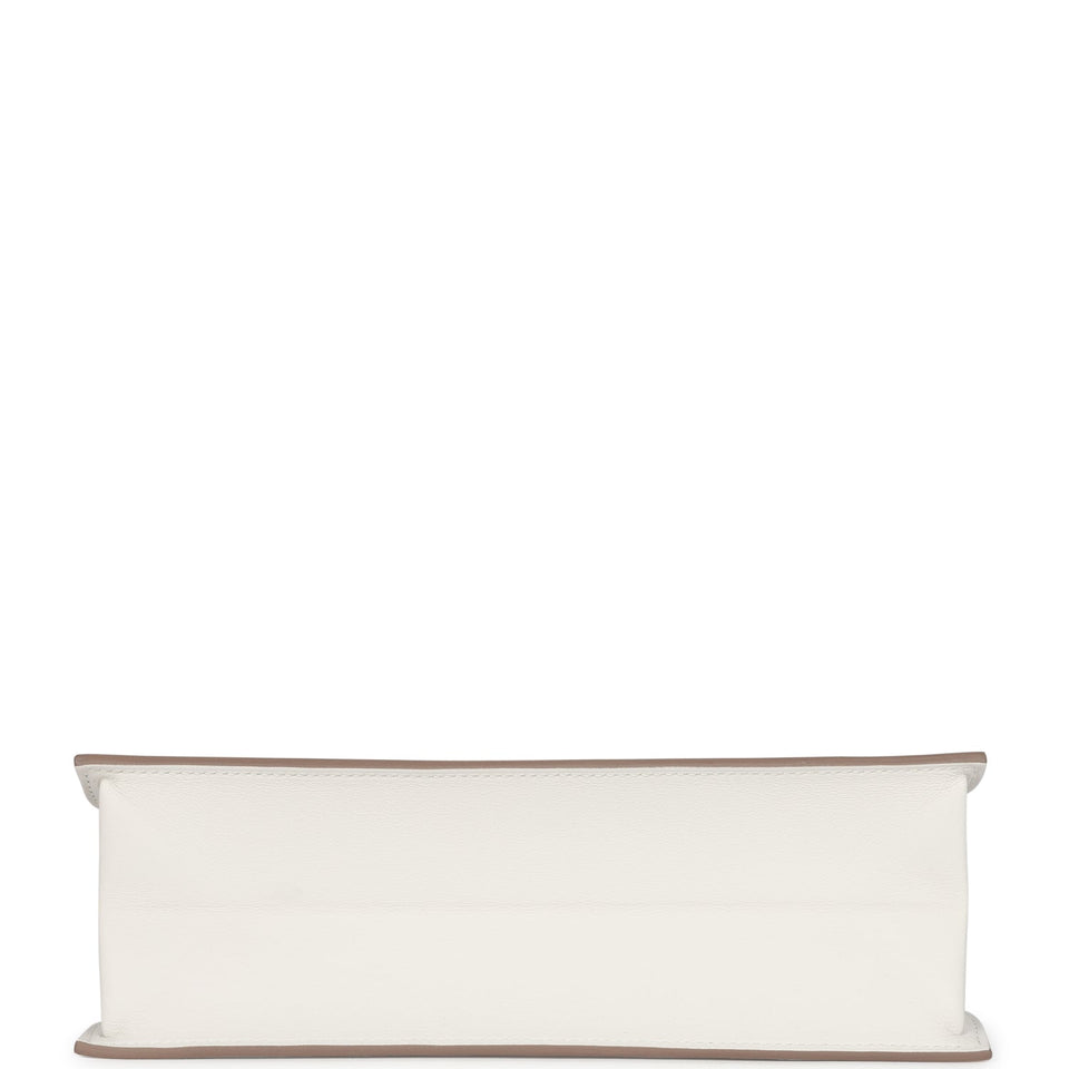 Hermes Kelly Danse Gris Pale Swift Palladium Hardware