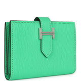 Hermes Bearn Card Holder Vert Comics Chevre Mysore Palladium Hardware