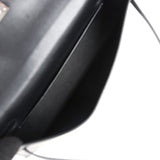 Hermes Kelly Elan Black Chevre Chamkila Palladium Hardware