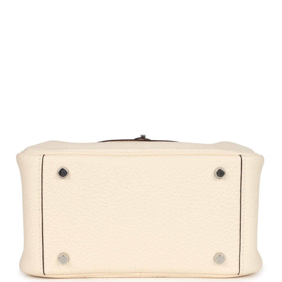 Hermes Mini Lindy Nata Clemence Gold Hardware