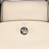 Hermes Mini Lindy Nata Clemence Gold Hardware