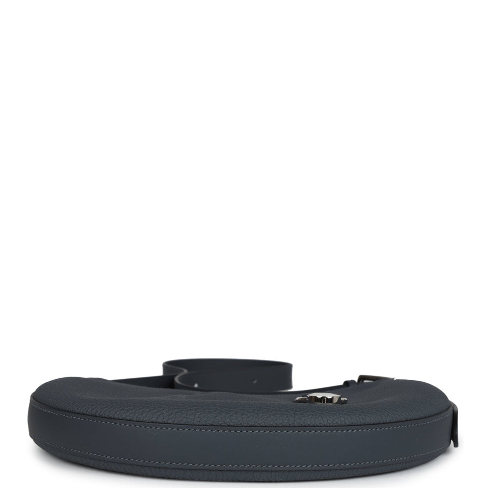 Hermes P'tit Arcon Bag Gris Misty Togo and Swift Palladium Hardware