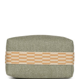 Hermes Bride-A-Brac PM Vert H Natte Canvas and Wool Palladium Hardware