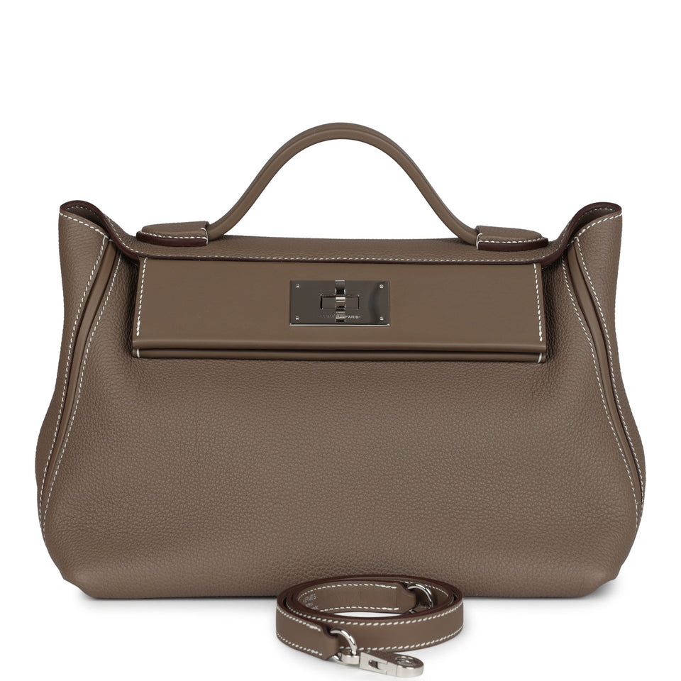 Hermes 24/24 29 Etoupe Maurice and Swift Palladium Hardware