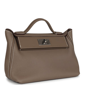 Hermes 24/24 29 Etoupe Maurice and Swift Palladium Hardware
