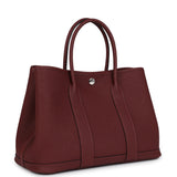 Hermes Garden Party 30 Rouge H Negonda Palladium Hardware