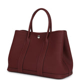 Hermes Garden Party 30 Rouge H Negonda Palladium Hardware