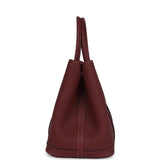 Hermes Garden Party 30 Rouge H Negonda Palladium Hardware