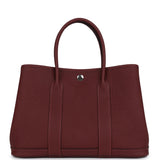 Hermes Garden Party 30 Rouge H Negonda Palladium Hardware