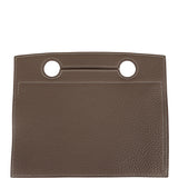 Hermes Back Pocket Pouch Etoupe Togo Palladium Hardware