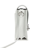 Hermes Mini Roulis White Evercolor Palladium Hardware