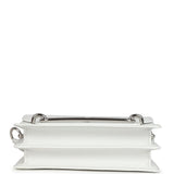 Hermes Mini Roulis White Evercolor Palladium Hardware