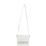 Hermes Mini Roulis White Evercolor Palladium Hardware