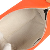 Hermes Bride A Brac Carre Case PM Feu Canvas Palladium Hardware