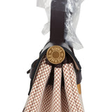 Hermes Herbag Zip PM 31 Ecru and Beige Toile H Ebene Hunter Gold Hardware