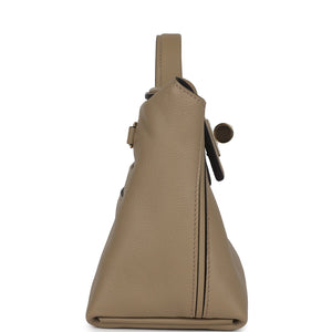 Hermes Mini 24/24 Beige Marfa Verso Evercolor and Swift Permabrass Hardware