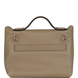 Hermes Mini 24/24 Beige Marfa Verso Evercolor and Swift Permabrass Hardware