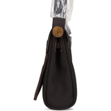 Hermes Herbag Zip 20 Mini Ebene Toile H Canvas and Vache Hunter Gold Hardware