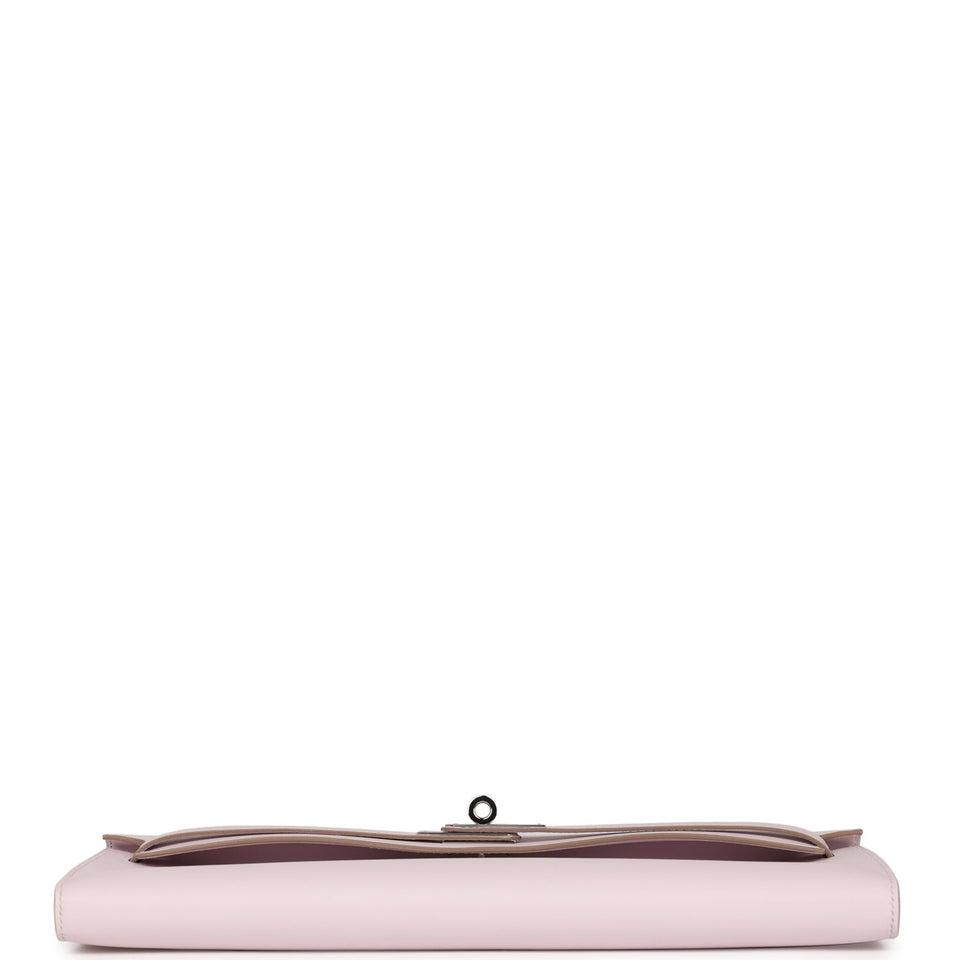Hermes Kelly Cut Mauve Pale Swift Palladium Hardware