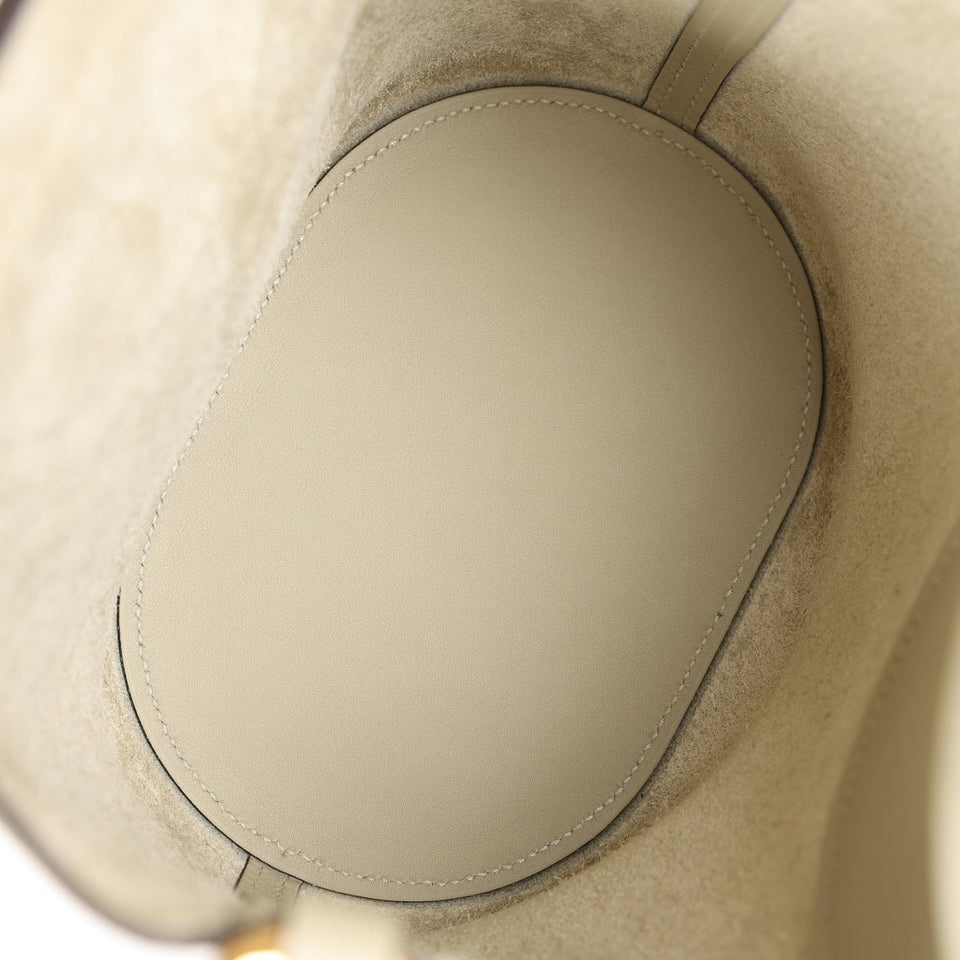 Hermes In-The-Loop 18 Sauge Clemence and Swift Gold Hardware