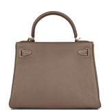 Hermes Kelly Retourne 28 Etoupe Clemence Gold Hardware