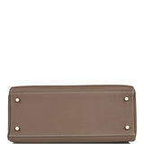 Hermes Kelly Retourne 28 Etoupe Clemence Gold Hardware