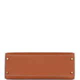 Hermes Kelly Sellier 32 Gold Epsom Gold Hardware