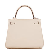 Hermes Kelly Retourne 25 In & Out Nata Swift Palladium Hardware