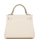 Hermes Kelly Retourne 25 Nata Swift Gold Hardware