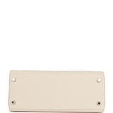 Hermes Kelly Retourne 28 Craie Au Gallop Togo Palladium Hardware