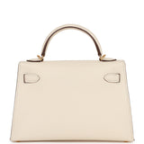 Hermes Kelly Sellier 20 Nata Epsom Gold Hardware