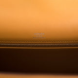 Hermes Kelly Sellier 28 Sesame Toile and Swift Palladium Hardware