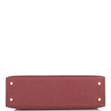 Hermes Kelly Sellier 20 Rouge H Chevre Gold Hardware