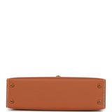 Hermes Kelly Sellier 20 Gold Epsom Gold Hardware