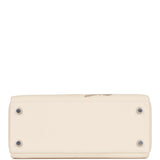 Hermes Kelly Retourne 25 In & Out Nata Swift Palladium Hardware