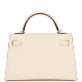 Hermes Kelly Sellier 20 Nata Epsom Palladium Hardware