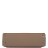Hermes Kelly Sellier 20 Etoupe Epsom Palladium Hardware