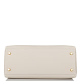 Hermes Kelly Retourne 28 Craie Togo Gold Hardware