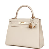 Hermes Craie Epsom Sellier Kelly 28 Gold Hardware