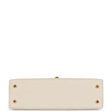 Hermes Kelly Sellier 20 Craie Epsom Gold Hardware