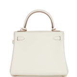 Hermes Kelly Retourne 25 Mushroom Swift Gold Hardware