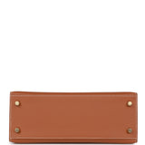 Hermes Kelly Sellier 25 Gold Epsom Gold Hardware