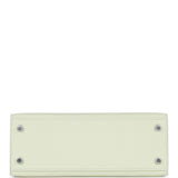 Hermes Kelly Sellier 25 Vert Fizz Epsom Palladium Hardware