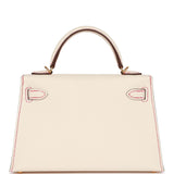 Hermes Special Order (HSS) Kelly Sellier 20 Nata Verso Epsom Gold Hardware