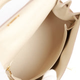 Hermes Kelly Sellier 25 Craie Epsom Gold Hardware