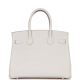 Hermes Birkin 30 Gris Pale Togo Palladium Hardware