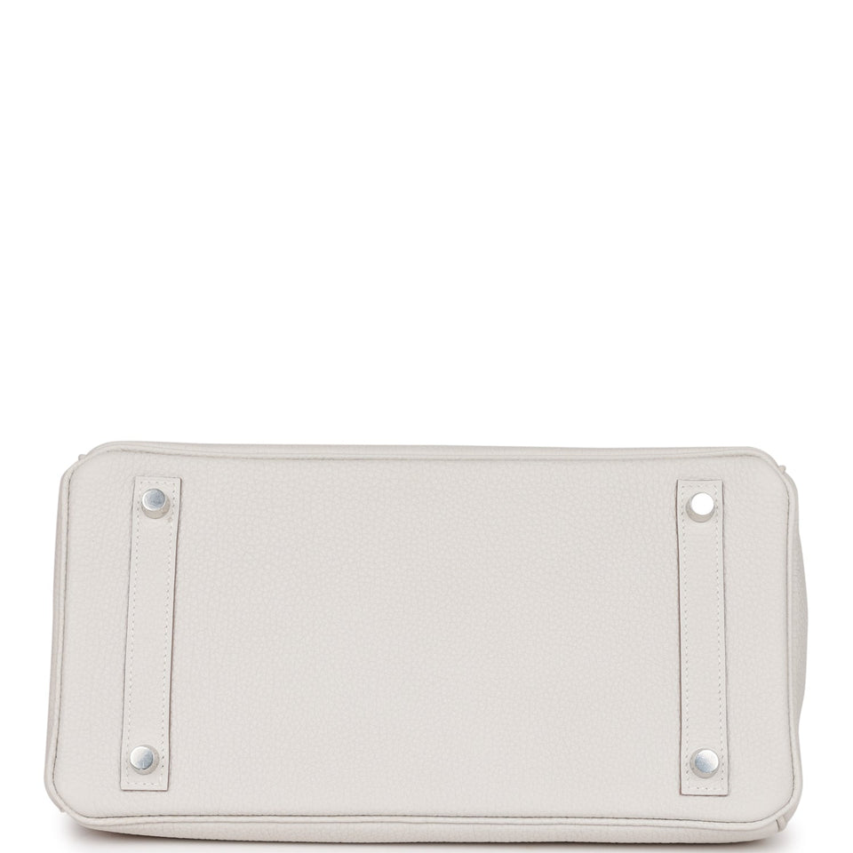Hermes Birkin 30 Gris Pale Togo Palladium Hardware