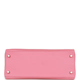 Hermes Kelly Retourne 28 Rose D'Ete Verso Evercolor Palladium Hardware